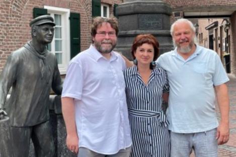 Tobias Tenhaef, Saskia Verheyen-Šmahel und Petr Šmahel