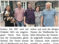 Pressebericht: Freie Bürgervertreter Kerken e.V.